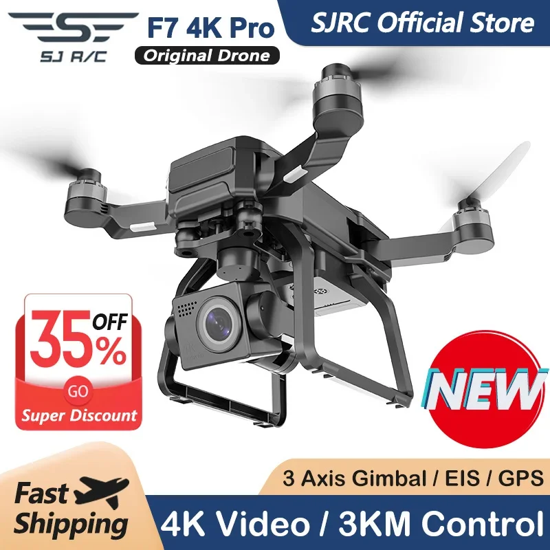 Drone Camera Professional - SJRC F7 4K PRO Kamera Drohne