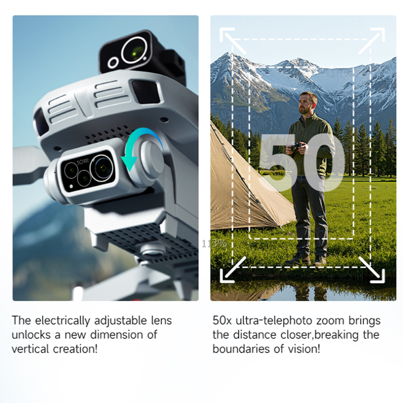 Drone Camera Professional - Professionelle GPS-Drohne mit großem Bildschirm zur
