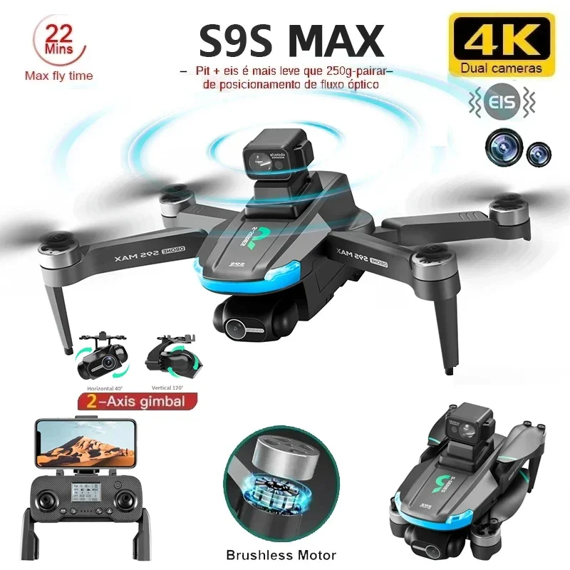 NEUE S9S MAX MINI Drone 4K 2-A – Drone Camera 4K Bewertung und Preis